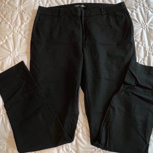 Old Navy High Rise Pixie Pant Black Pants - 18 Tall